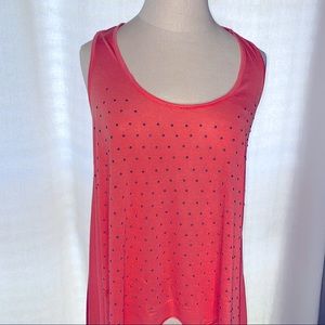 Women’s Arestta Jeweled Tank Top. Size 42 GUC.